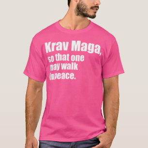 Camiseta Krav Maga Autodefesa Forças de Combate Homens de C