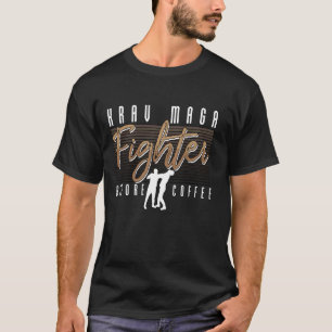 Camiseta Krav Maga luta antes do café das artes marciais