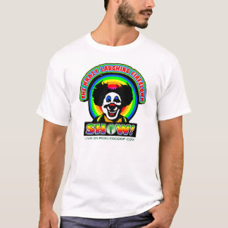 Camiseta Krazy que ri o T de FireClown