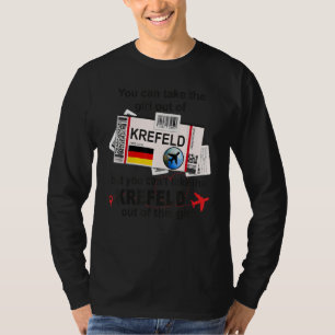 Camiseta Krefeld Girl Krefeld Embembarque Pass Krefeld