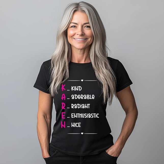 Camiseta KREN Acronym Design Gift (Criador carregado)