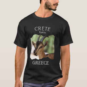 Camiseta Kri Kri cabra nativa de Creta ilha grega Creta G