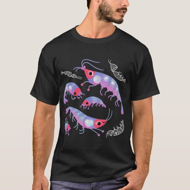 Camiseta Krill - escuro (Frente)