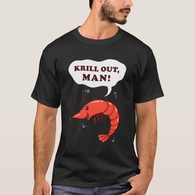 Camiseta Krill Out Krill Pun Shrimp (Frente)