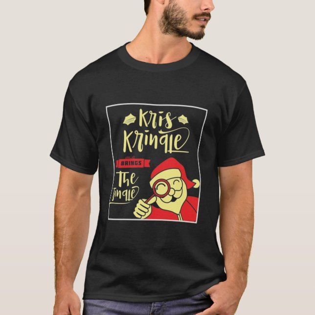 Camiseta Kris Kringle no Clássico de Natal (Frente)