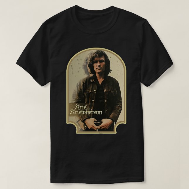 Camiseta Kris Kristofferson (Frente do Design)
