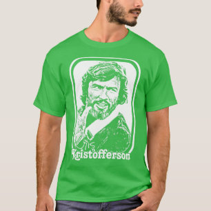 Camiseta Kris Kristofferson Estilo Retro Forneça