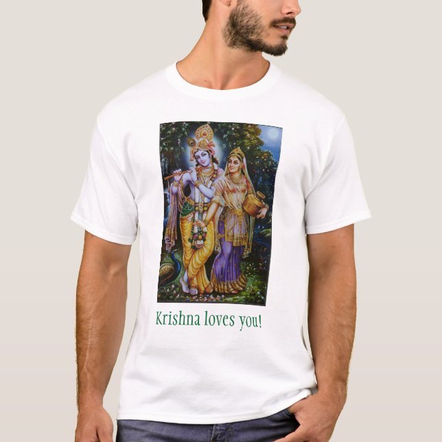 Camiseta Krishna ama-o! (Frente)