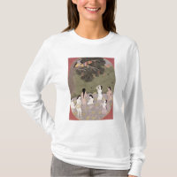Krishna com a roupa das meninas da vaca,