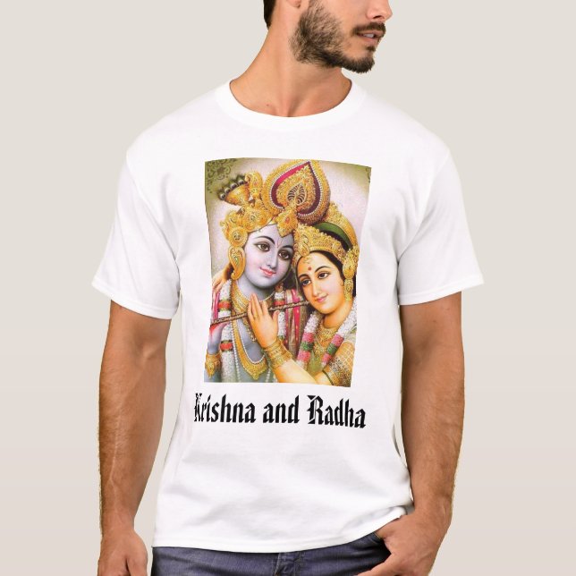 Camiseta Krishna e Radha, Krishna e Radha (Frente)