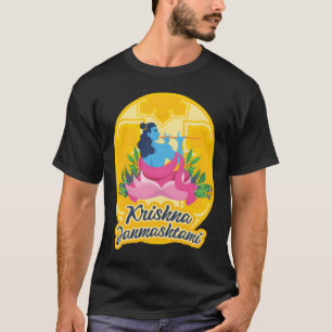 Camiseta Krishna Janmashtami - Festival da Índia