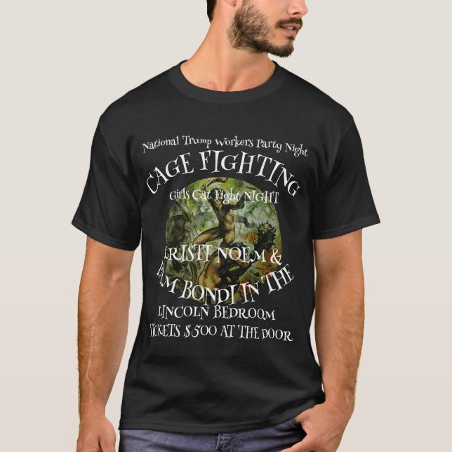 CAMISETA KRISTI NOEM & PAM BONDI ELSA LOBA DA SS (Frente)