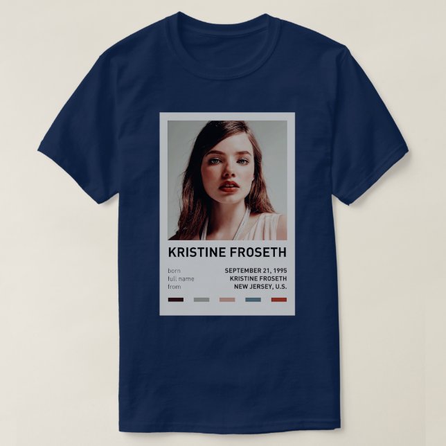 Camiseta Kristine Froseth TShirt (Frente do Design)