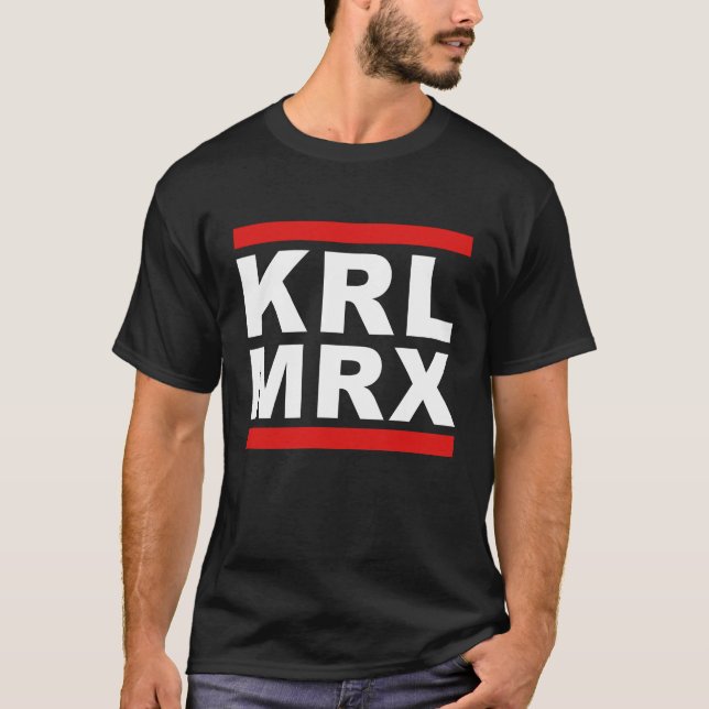 Camiseta KRL MRX Karl Marx Comunismo Ativismo (Frente)
