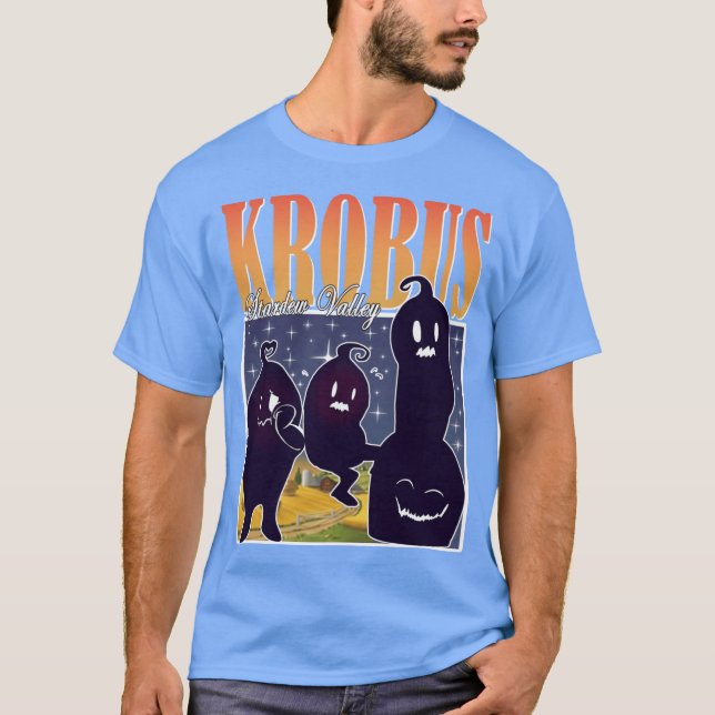 Camiseta Krobus retrô vintage (Frente)
