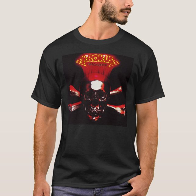 Camiseta KROKUS BAND LOGO Classic Essential T-Shirt (Frente)