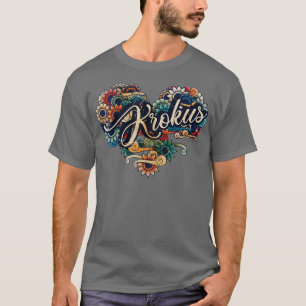 Camiseta Krokus VIGNETTE VINTAGE COLOR