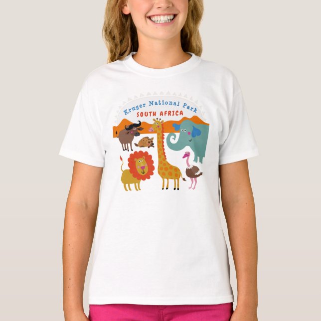 Camiseta Kruger National Park Kids (Frente)