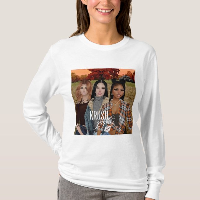 Camiseta Krush Graphix by Ahsek Novel Shirt 16 (Frente)