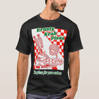 Camiseta Krusty Krab Pizza Essencial T-Shirt