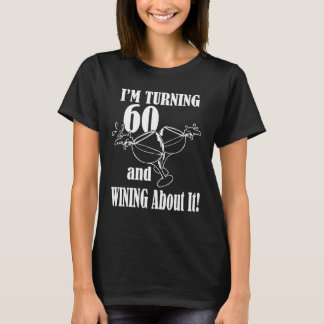 Camiseta KRW Estou fazendo 60 anos e ganhando com a camiset