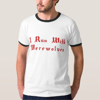 Camiseta KRW que eu funciono com homens-lobo