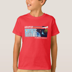 Camiseta Krypto Exterior para Metrópolis