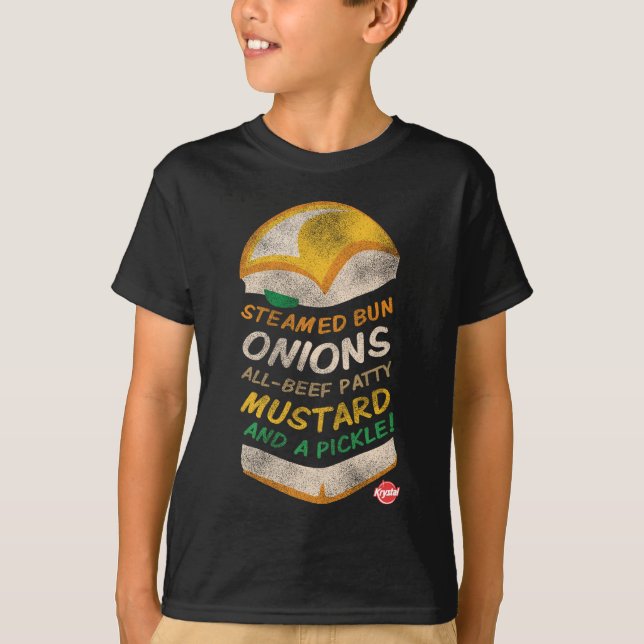 Camiseta Krystal empilhou (Frente)