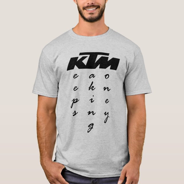 Camiseta KTM KeepsTakingMoney Motorcycle / Motorbike (Frente)