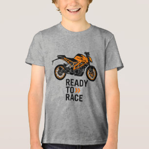 Camiseta KTM Ready to Race – Alimente a Corrida, D