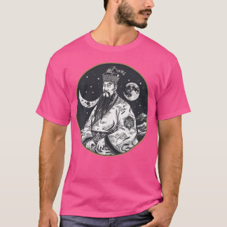 Camiseta Kublai Khan Sobre A Lua