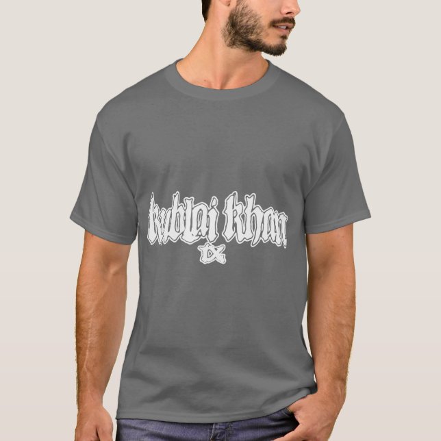 Camiseta Kublai KhanX amigos retrô (Frente)