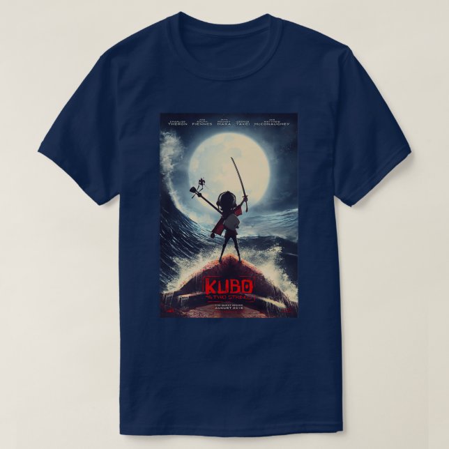 Camiseta kubo e as duas cordas 2 (Frente do Design)