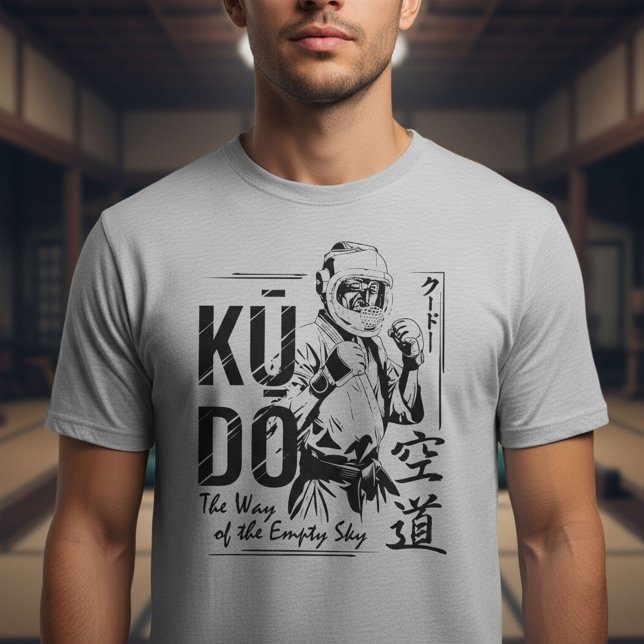 Camiseta Kūdō - The Way of the Empty Sky | Japanese Martial (Criador carregado)