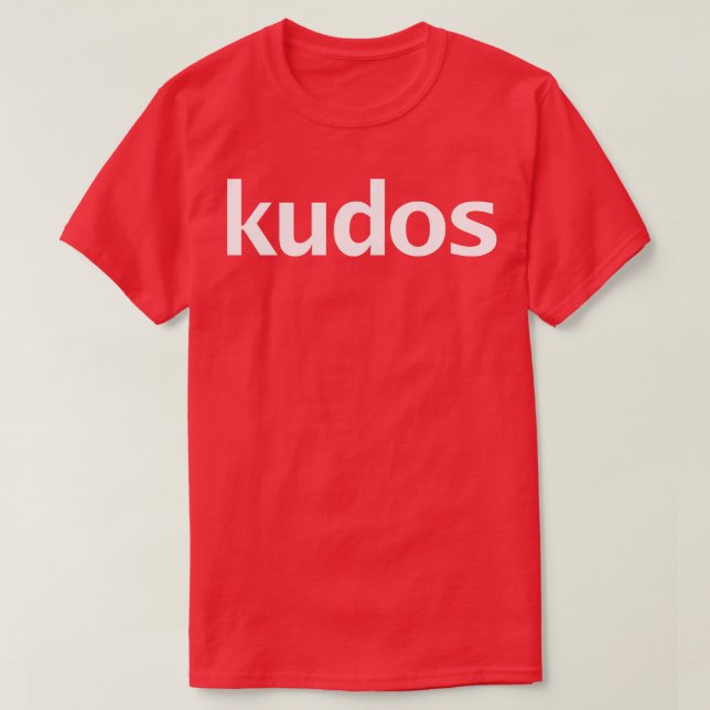 Camiseta Kudos (Frente do Design)