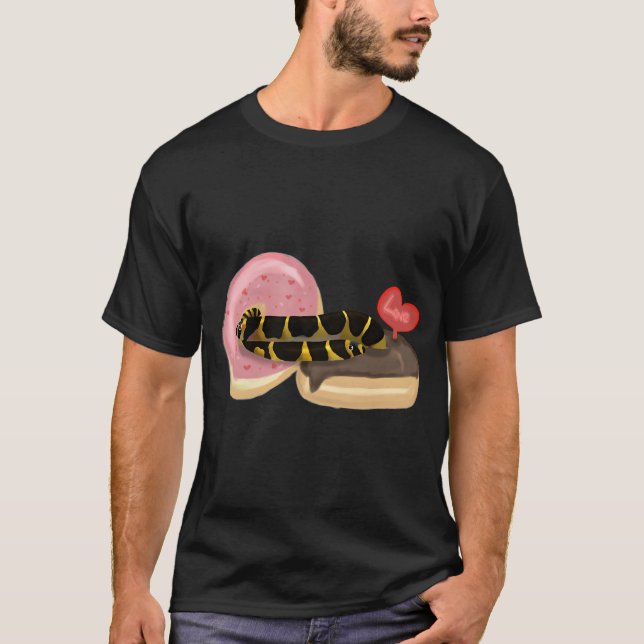 Camiseta Kuhli Loach em Donuts (Frente)