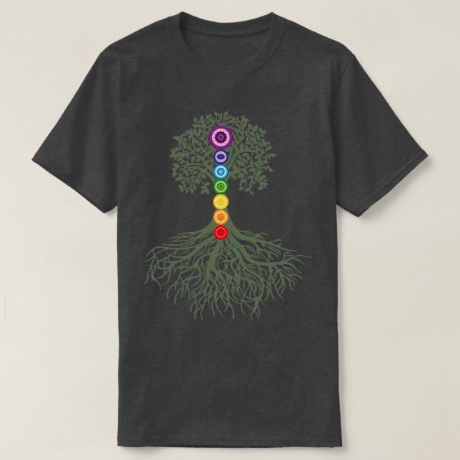 Camiseta Kundalini Yoga Sat Nam Kundalini Chakra  (Frente do Design)