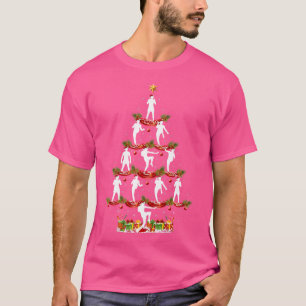 Camiseta Kung Fu Artes Marciais Xmas Iluminando o Natal Kun