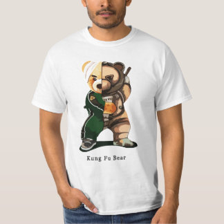 Camiseta Kung Fu Bear Impressão
