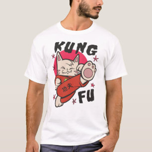 Camiseta Kung Fu Cat