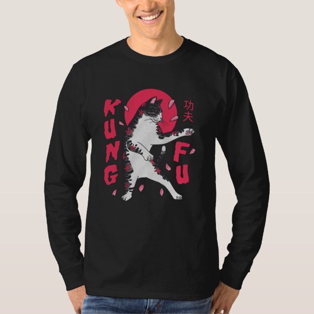 Camiseta Kung Fu Cat (Frente)