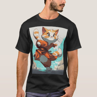 Camiseta Kung Fu cat