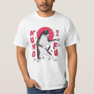 Camiseta Kung Fu Cat