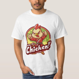 Camiseta Kung Fu Chicken! Kung Fu Pose
