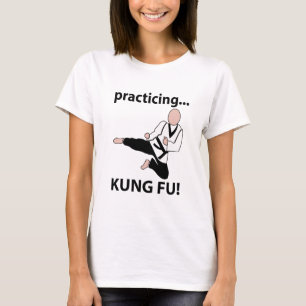 Camiseta Kung Fu Faixa Preta Artes Marciais