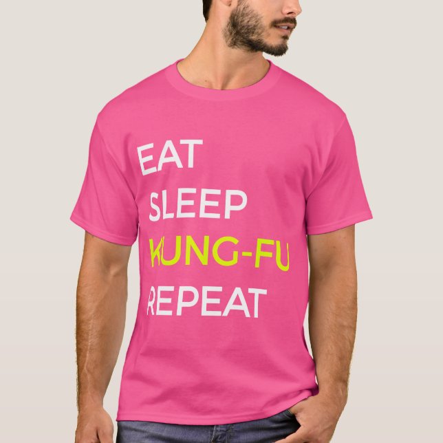 Camiseta Kung Fu Funny Kung Fu Arte Marcial (Frente)