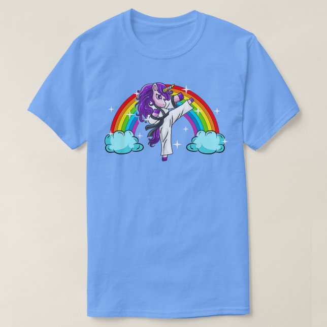 Camiseta Kung Fu Karate Unicorn Artes Marciais MMA (Frente do Design)
