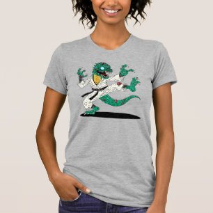 Camiseta Kung Fu Lizard Zombie