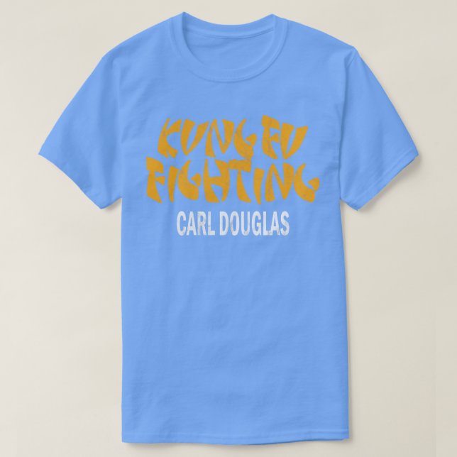 Camiseta Kung Fu lutando carl douglas (Frente do Design)
