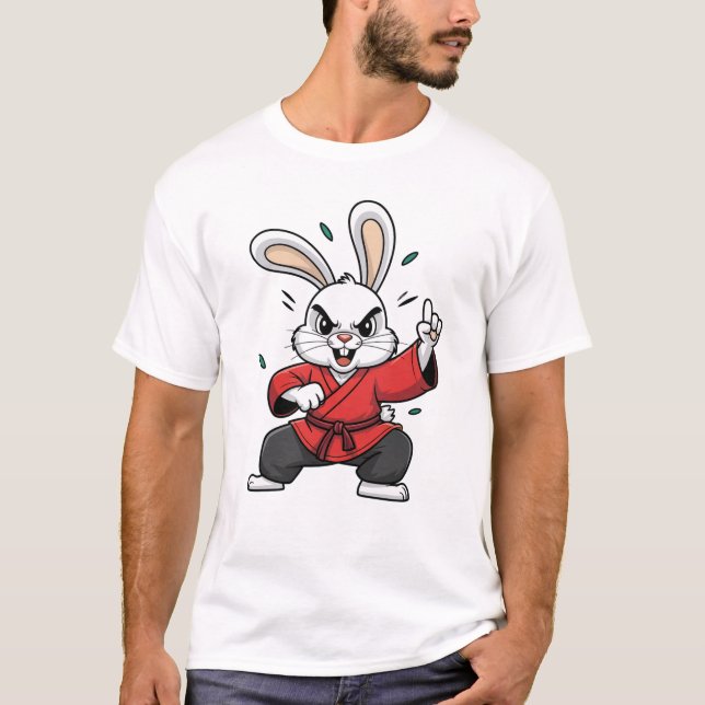CAMISETA KUNG FU RABBIT (Frente)